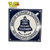 Image 1 : Reproduction American Telephone & Telegraph Co. Porcelain Sign