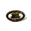 Image 1 : Victorian Era Canadian Enamelled Pin Back (Blue)