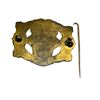 Image 2 : Victorian Era Canadian Enamelled Pin Back (Blue)