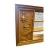 Image 2 : Vintage Mirror Back Wooden Shelving Display Unit