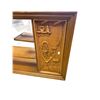 Image 3 : Vintage Mirror Back Wooden Shelving Display Unit