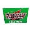 Image 1 : Vintage Interstate Batteries Tin Sign