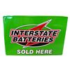 Image 1 : Vintage Interstate Batteries Tin Sign