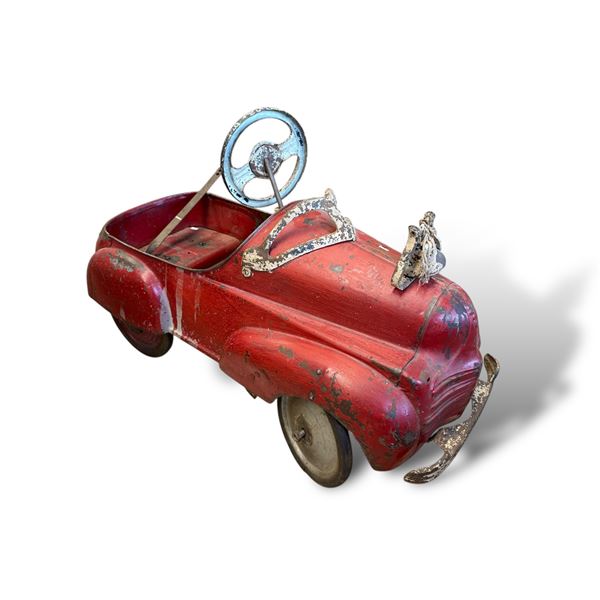 Vintage Fire Chief Pedal Car