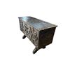 Image 3 : Vintage Hand Carved 6 Plank Chest