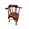 Image 2 : Vintage Ball In Claw Footed Corner Chair
