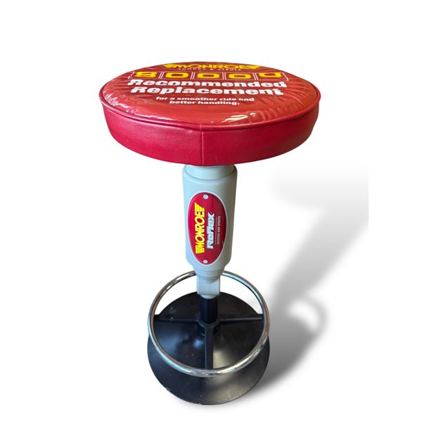 Monroe Shocks & Struts Advertising Stool