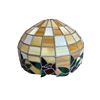Image 2 : Vintage Stain Glass Torchiere Lamp Shade