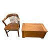 Image 2 : Vintage Variety: 3x Chairs & 2x Chests