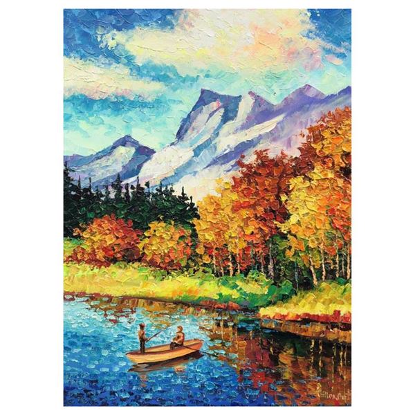 Waiting For The Catch by Antanenka Original