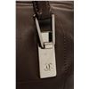 Image 6 : Chanel Brown Leather Square Stitch CC Boston Bag