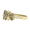 Image 8 : 14K Gold 2.24 ctw Dual Two Row Round Prong Set Diamond Stackable Wedding Band Ri