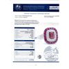 Image 3 : 2.98 ctw Ruby and 0.33 ctw Diamond Platinum Ring