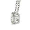 Image 4 : New 14K Gold .47 ctw Round Brilliant Diamond Solitaire Pendant w/ Adjustable Cha