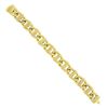 Image 4 : David Yurman 18K Gold 6.5" Wide Open Cable Link Chain Bracelet w/ Twisted Wire