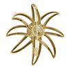 Image 4 : Tiffany & Co. Fireworks 18K Yellow Gold Mabe Pearl Large Open Spray Pin Brooch