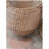 Image 4 : *(2) Large Wicker Baskets -18" x 19" x 18" -  CANNOT SHIP