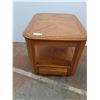 Image 1 : * Rectangle Tiered End Table w/Drawer - CANNOT SHIP - 27" x 22" x 19"