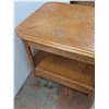Image 3 : * Rectangle Tiered End Table w/Drawer - CANNOT SHIP - 27" x 22" x 19"