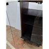 Image 2 : * Record & Radio Cabinet w/ Glass Doors - Dolly NOT Included - 32" x 19 " x 16" - CANNOT SHIP