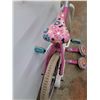Image 5 : ** Pink Paw Patrol Childrens Bicycle w/Training Wheels - 14" Tires - Tires Need Air, As Is - CANNOT
