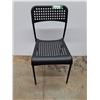 Image 1 : * Plastic & Metal Patio Chair - CANNOT SHIP