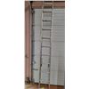 Image 1 : ** Eagle Brand Aluminum Ladder - 134" T (Adjustable Height) X 18" W - CANNOT SHIP