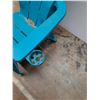 Image 2 : ** Plastic Adirondack Chair w/Cup Holder - CANNOT SHIP