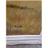 Image 2 : * "Flying Horses" Oil Painting in Wood Frame by Artist Barry Bill - 42.5" x 43" - CANNOT SHIP