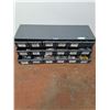 Image 1 : * Durham Co Brand Metal Shop Organizer w/Contents - 34" x 12" x 11" - CANNOT SHIP