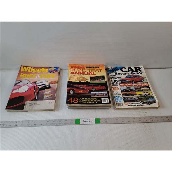 (17) Various Classic Car Magazines 1981-2017