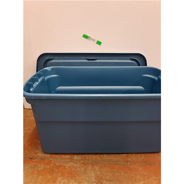 ** Sterilite Storage Container With Lid - 32x19x16" - Cannot Ship