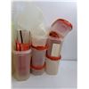 Image 2 : Kitchen Container Lot - Rubber Maid and Tupperware Containers Various Shapes And Sizes