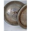Image 2 : (3) Vintage Hubcaps Variously Worn Condition