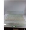 Image 1 : (4) Panes of 30x8″ Glass Shelves  -  PICK UP