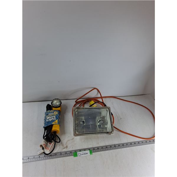 12 Volt Halogen Automotive Work Light, Work Light - As Is