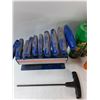 Image 2 : (11) T -Handle Hex Key Set, (8) Bug Repellants, Raid Insect Killer - As Is CANNOT SHIP