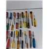 Image 3 : (31) Assorted Screwdrivers - As Is