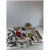 Image 1 : (2) Compasses, Squares, Staple Gun, Misc - As Is
