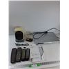 Image 1 : JVC DVD Video Player, (4) Remotes, Speaker, Misc - As Is