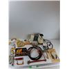 Image 1 : Black & Decker Drill Bit Sharpener, Barbeque Firestarter, Assorted Hooks, Misc - As Is