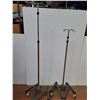 Image 1 : * (2) Med Pro IV Wheeled Portable Stand - Adjustable - CANNOT SHIP