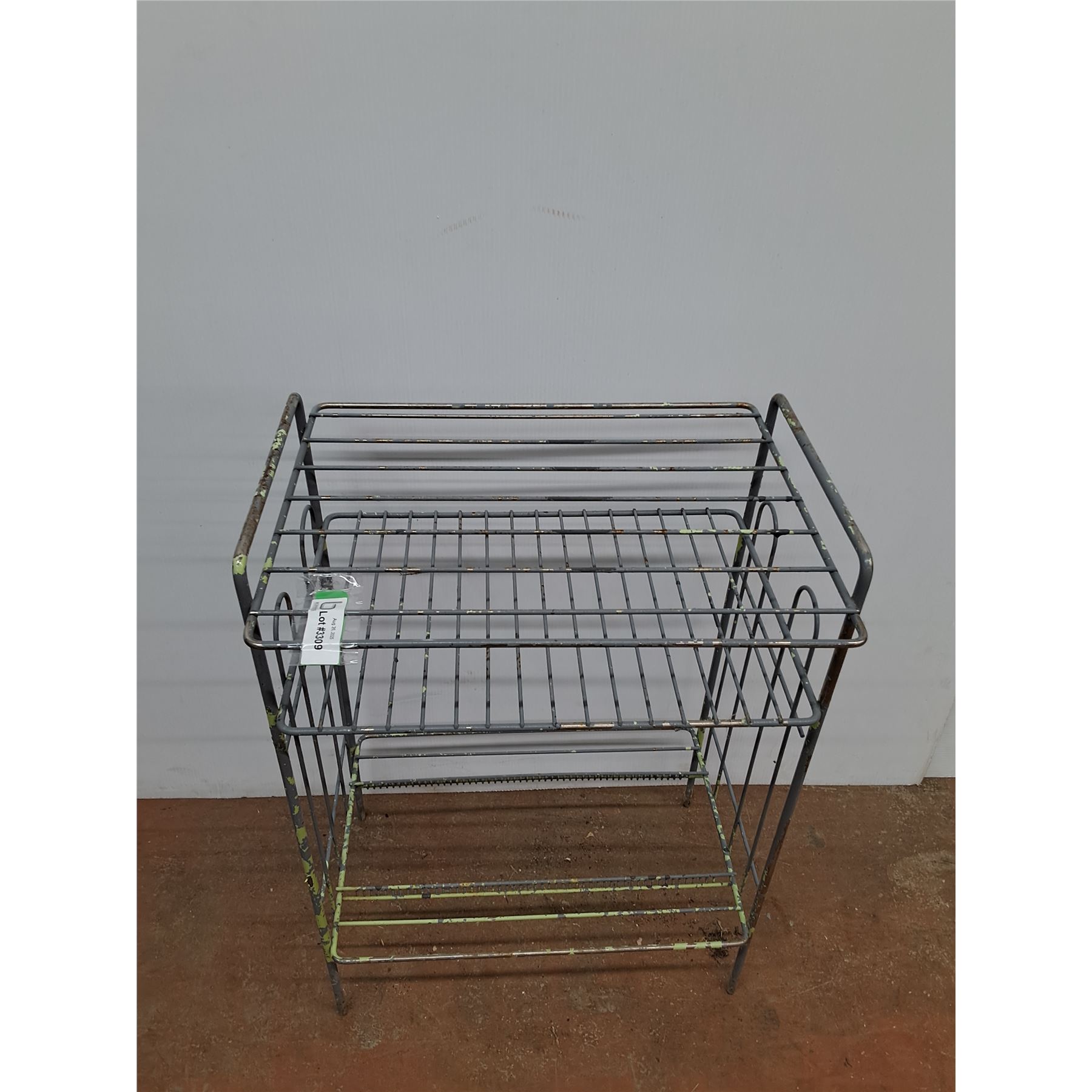 ** Vintage Metal Rack - 14