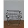 Image 1 : ** Vintage Metal Rack - 14" x 26" x 18.5" - CANNOT SHIP