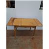 Image 1 : * Wood Table - 53" x 29" x 31" - Some Wear as Pictured - CANNOT SHIP