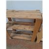 Image 2 : * (2) Pine Wood Shelving - 33"x 30" x 13"  &  30" x 30" x 13" - CANNOT SHIP