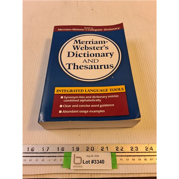 Merriam-Webster's Dictionary & Thesaurus