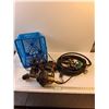 Image 1 : Com CB Radio - Untested, Gear Shifter, (2) Electrical Cables, Grocery Basket