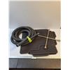 Image 1 : Set of 4 Ford Floor Mats, Vacuum Hose, Tire Iron  -  PICK UP