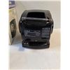Image 2 : Cora Black & White TV with AM/FM Radio - Untested